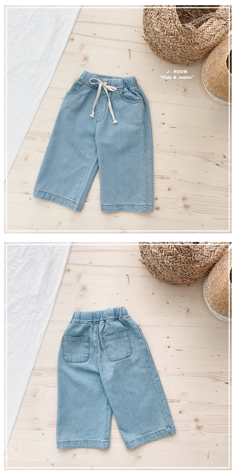 J-Room - Korean Children Fashion - #kidsshorts - Summer Wide Jeans