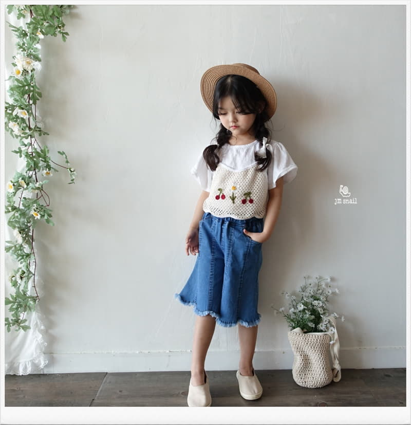 JM Snail - Korean Children Fashion - #Kfashion4kids - Cherry Handle Vest - 5