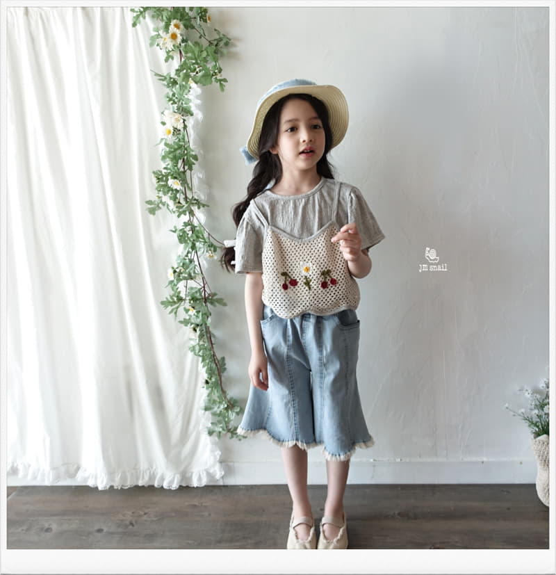 JM Snail - Korean Children Fashion - #childofig - Cherry Handle Vest - 10