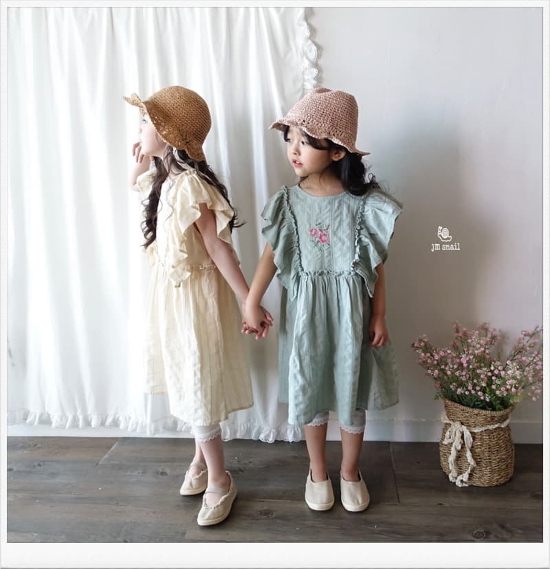 JM Snail - Korean Children Fashion - #childofig - Rose One-piece - 7