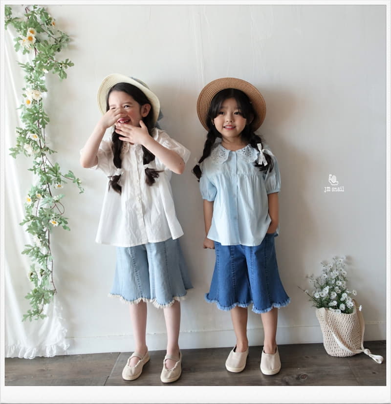 JM Snail - Korean Children Fashion - #childrensboutique - Bonita Collar Blouse - 5