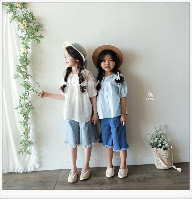 JM Snail - Korean Children Fashion - #designkidswear - Bonita Collar Blouse - 6
