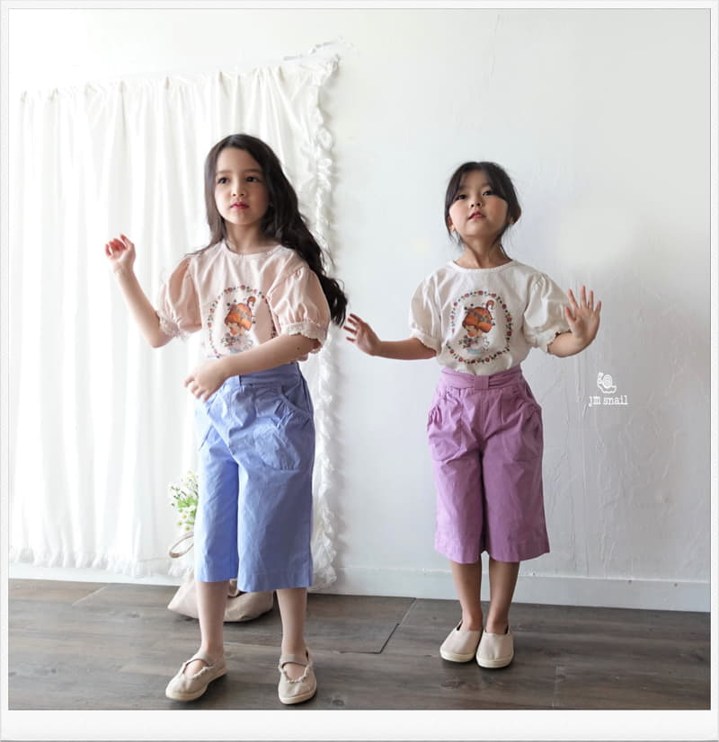JM Snail - Korean Children Fashion - #designkidswear - Picnic Pants - 3