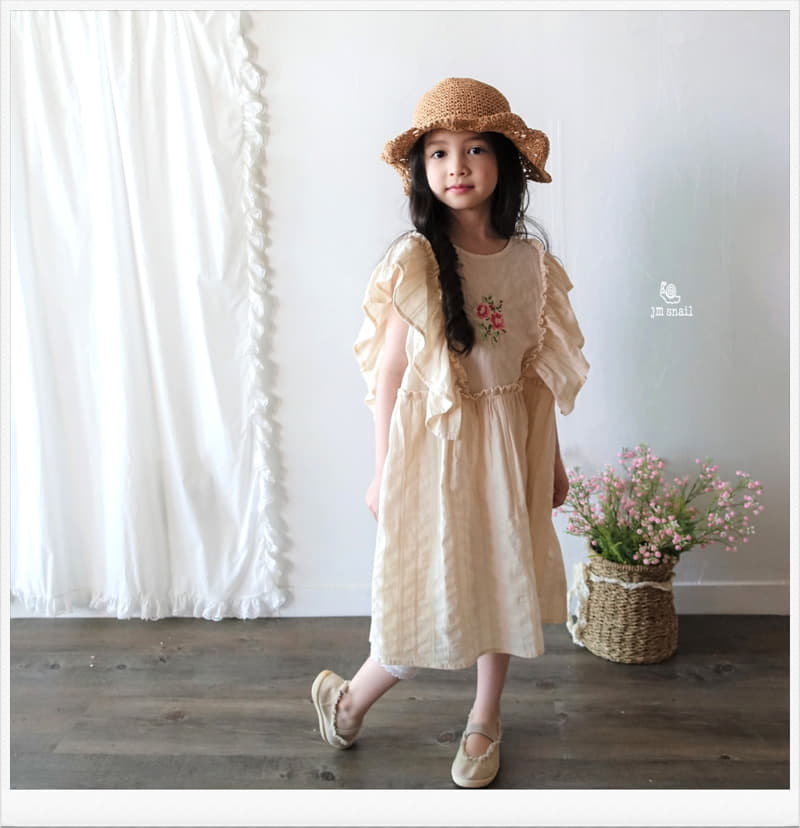 JM Snail - Korean Children Fashion - #discoveringself - Rose One-piece - 11