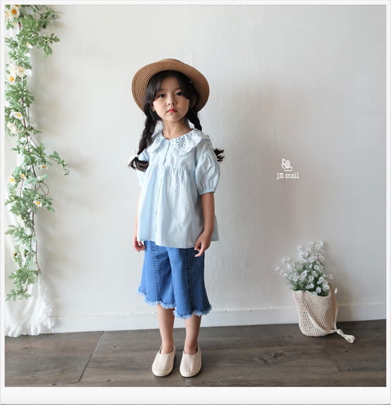JM Snail - Korean Children Fashion - #fashionkids - Bonita Collar Blouse - 8