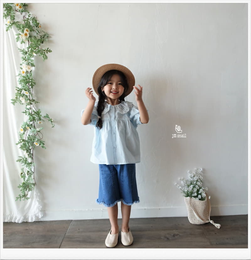 JM Snail - Korean Children Fashion - #kidsstore - Bonita Collar Blouse - 10