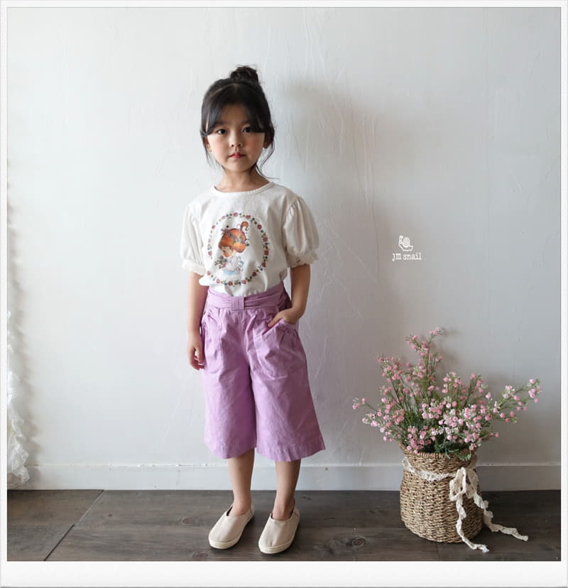 JM Snail - Korean Children Fashion - #kidsstore - Picnic Pants - 7
