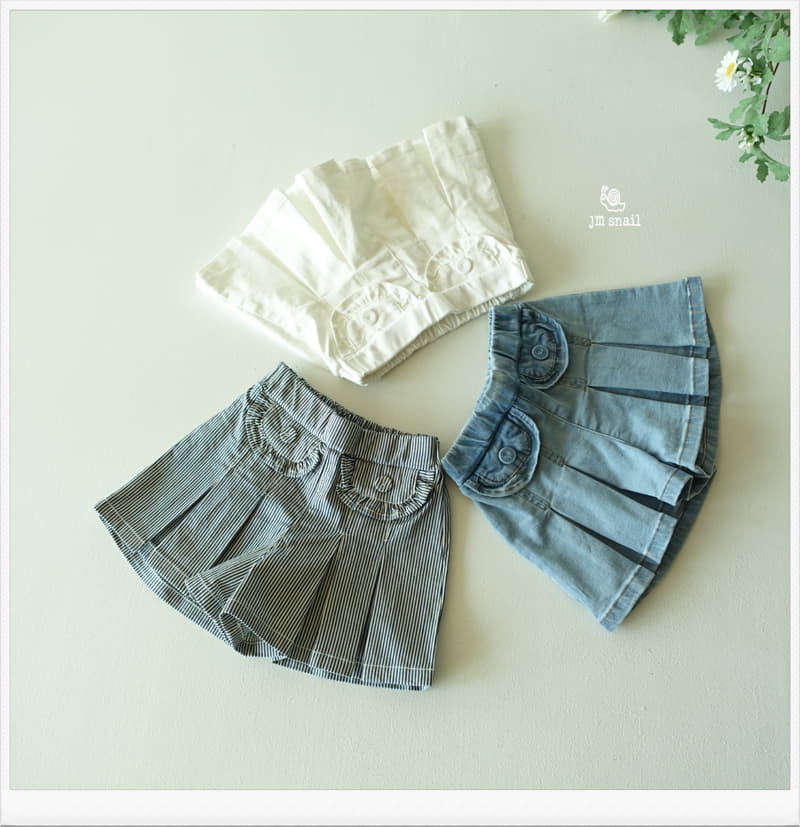 JM Snail - Korean Children Fashion - #magicofchildhood - Wrinkle Currot Skirt - 9