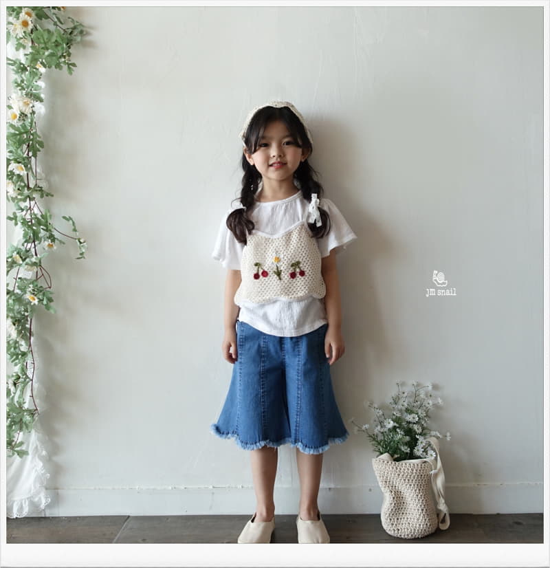 JM Snail - Korean Children Fashion - #magicofchildhood - Cherry Handle Vest - 7
