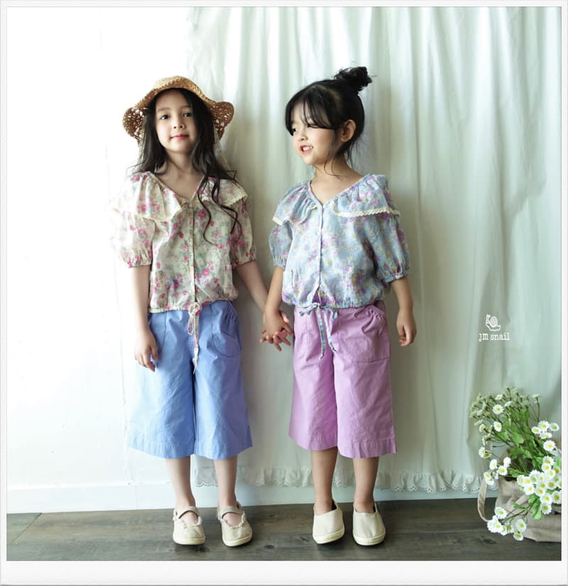 JM Snail - Korean Children Fashion - #minifashionista - Picnic Pants - 12