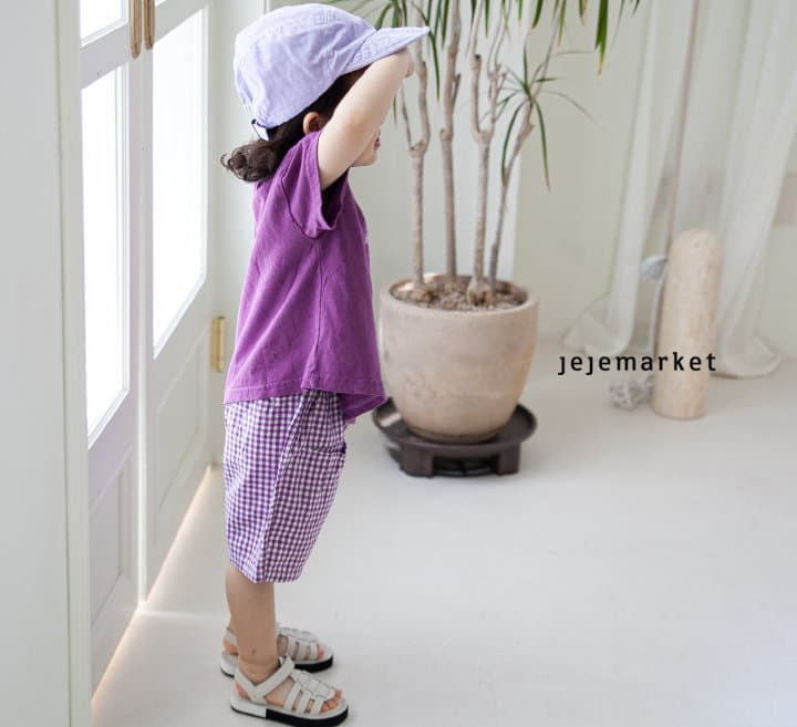 Jeje Market - Korean Children Fashion - #stylishchildhood - Pocket Check Pants - 4