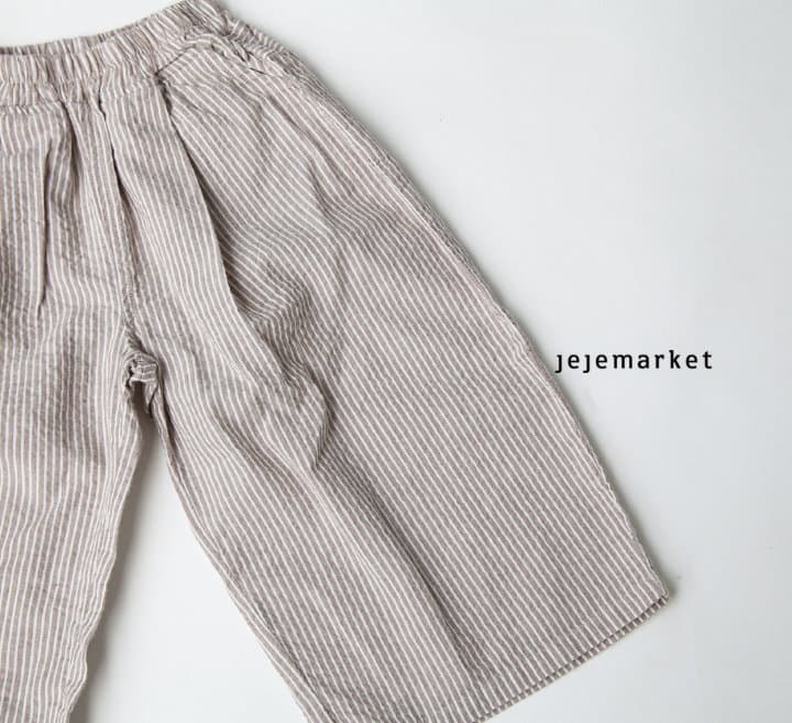 Jeje Market - Korean Children Fashion - #childofig - Cocoa Stripes Pants - 3