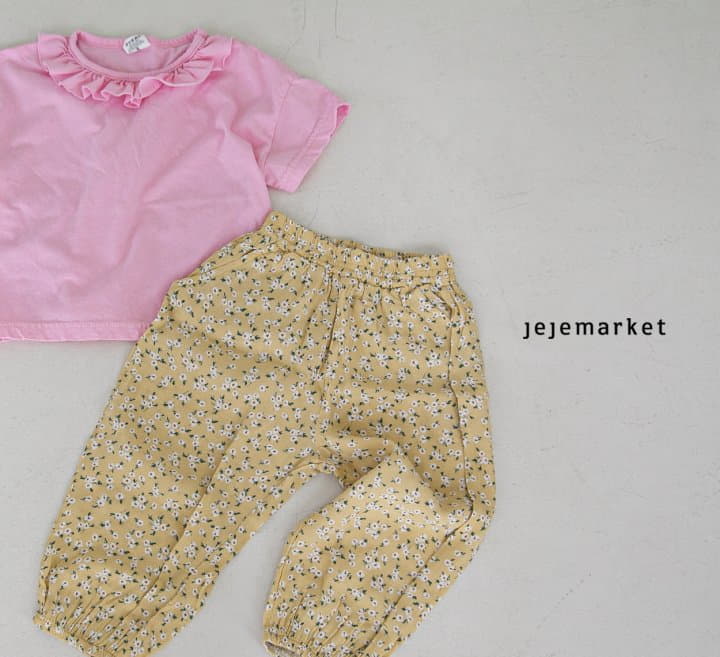 Jeje Market - Korean Children Fashion - #childofig - Lemon Frill Tee - 12