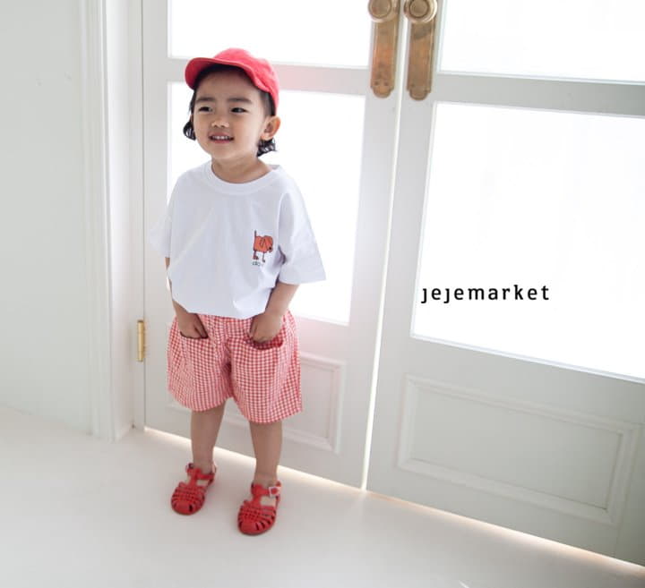 Jeje Market - Korean Children Fashion - #childrensboutique - Pocket Check Pants - 5