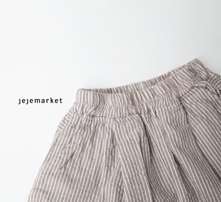 Jeje Market - Korean Children Fashion - #childofig - Cocoa Stripes Pants - 4