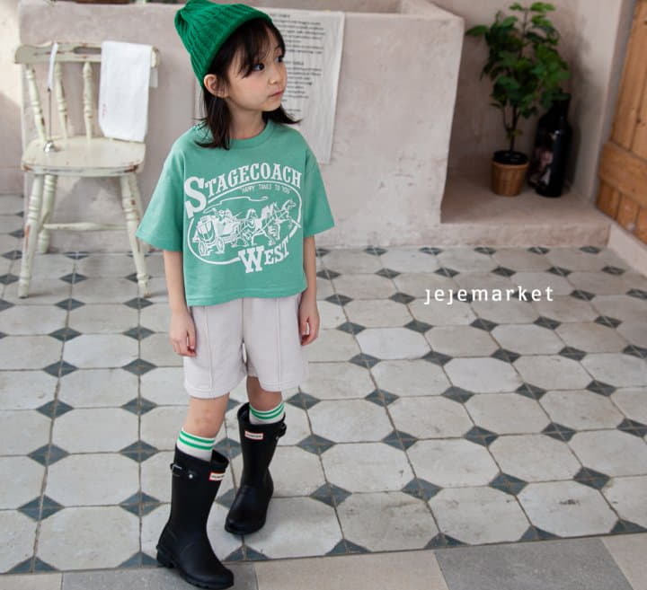 Jeje Market - Korean Children Fashion - #designkidswear - West Crop Tee - 10