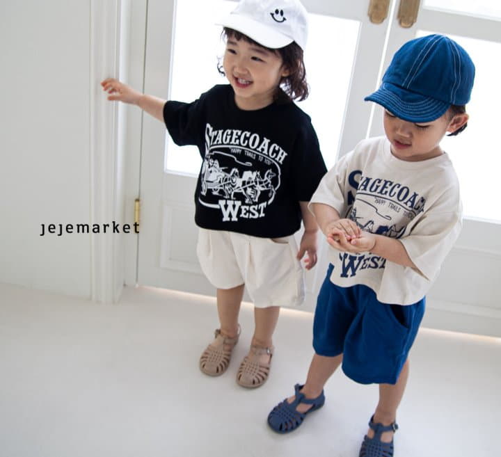 Jeje Market - Korean Children Fashion - #designkidswear - West Crop Tee - 4