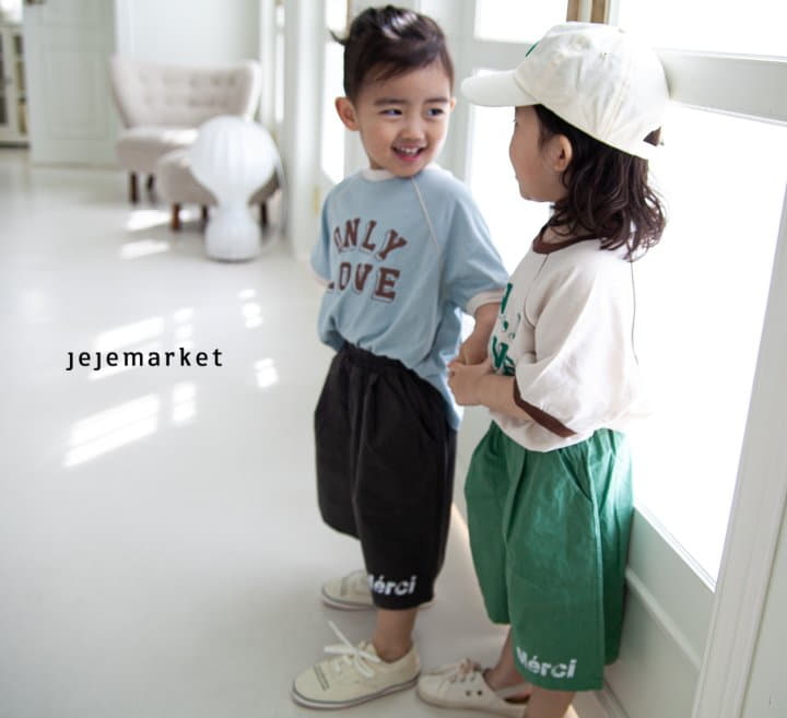 Jeje Market - Korean Children Fashion - #discoveringself - Only Love Tee - 3