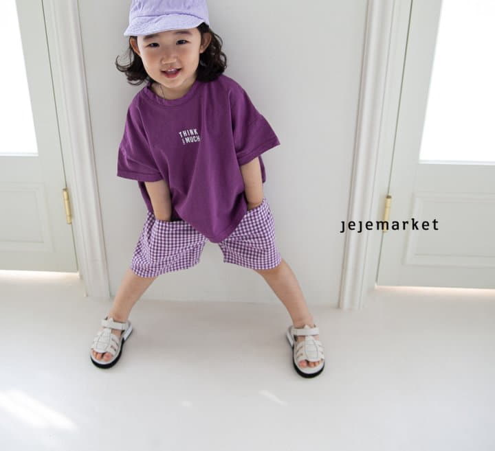 Jeje Market - Korean Children Fashion - #stylishchildhood - Pocket Check Pants - 3