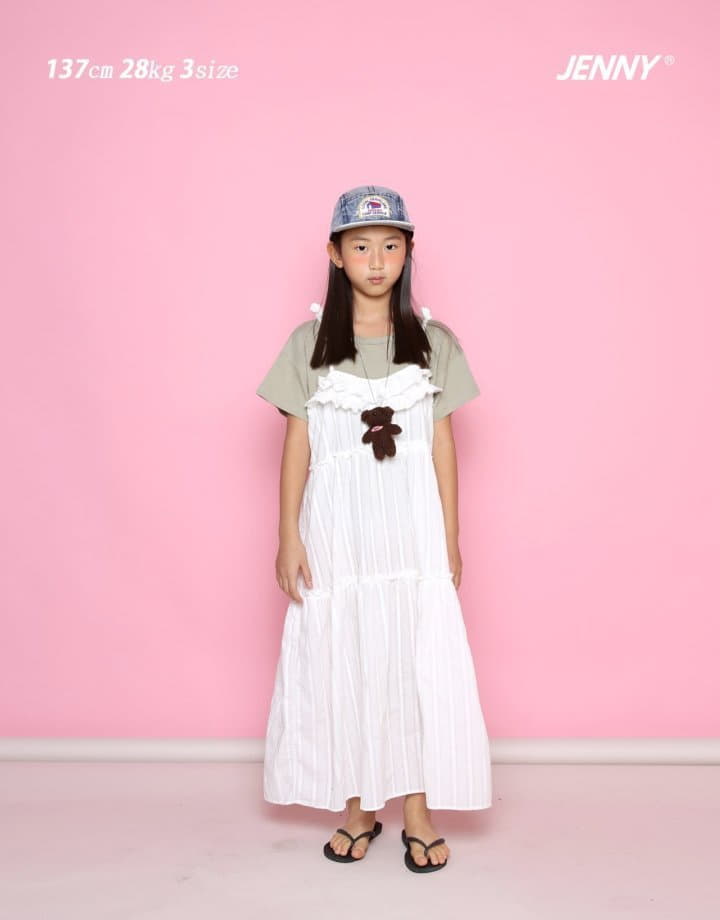 Jenny Basic - Korean Junior Fashion - #Kfashion4kids - Ruffle One-piece - 7