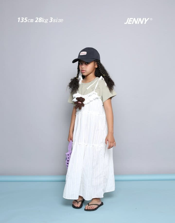 Jenny Basic - Korean Junior Fashion - #designkidswear - Ruffle One-piece