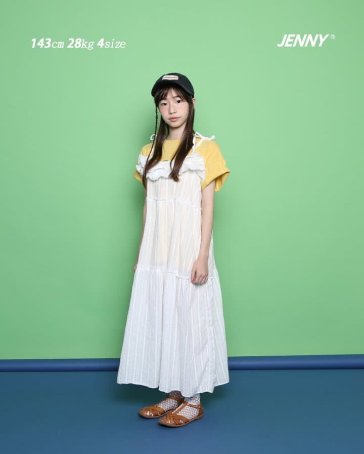 Jenny Basic - Korean Junior Fashion - #fashionkids - Ruffle One-piece - 3