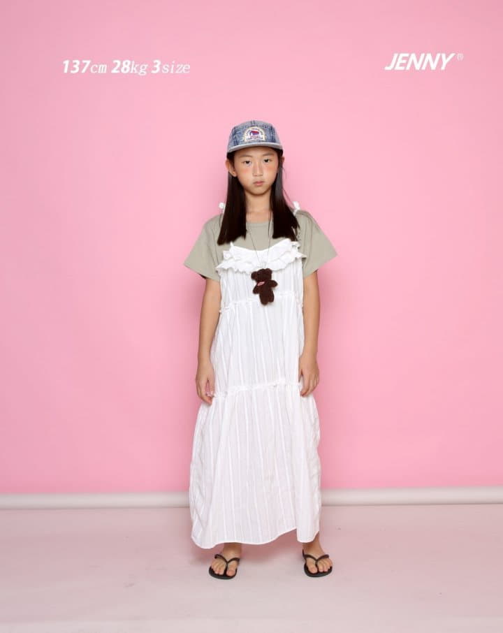 Jenny Basic - Korean Junior Fashion - #fashionkids - Ruffle One-piece - 4