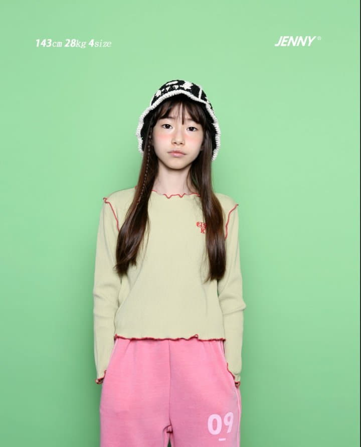Jenny Basic - Korean Junior Fashion - #kidsstore - K Rib Tee