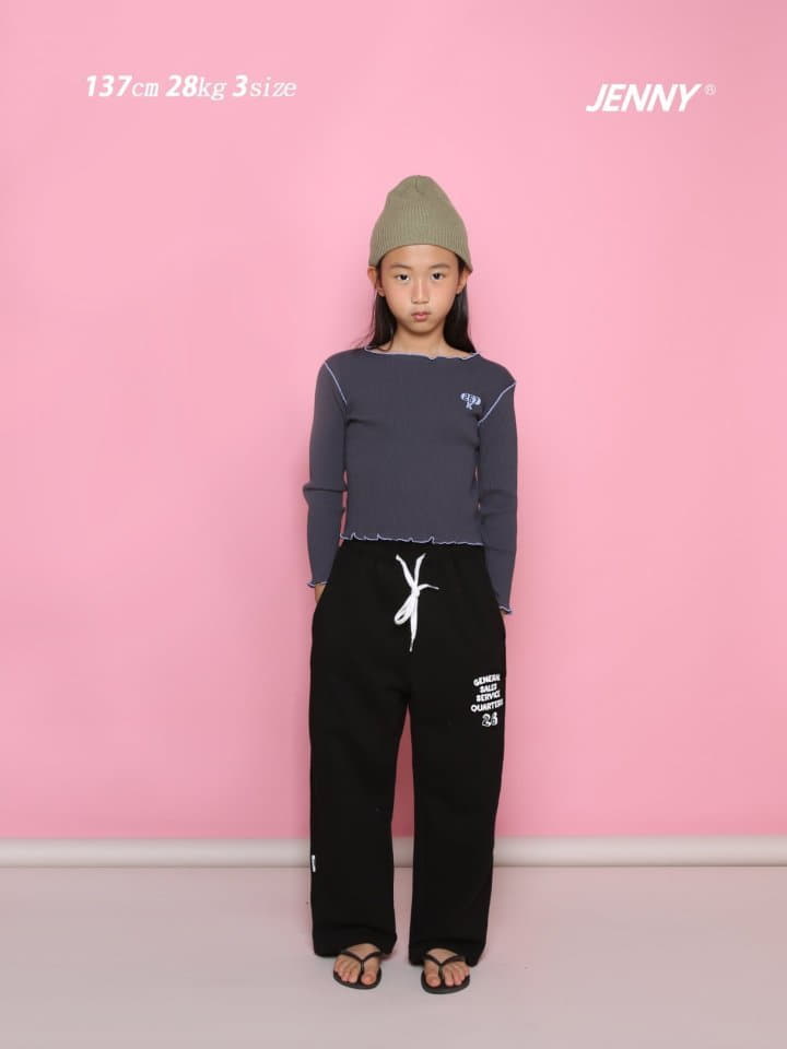 Jenny Basic - Korean Junior Fashion - #Kfashion4kids - K Rib Tee - 4