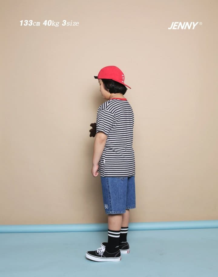 Jenny Basic - Korean Junior Fashion - #minifashionista - Multi Stripes Tee - 5