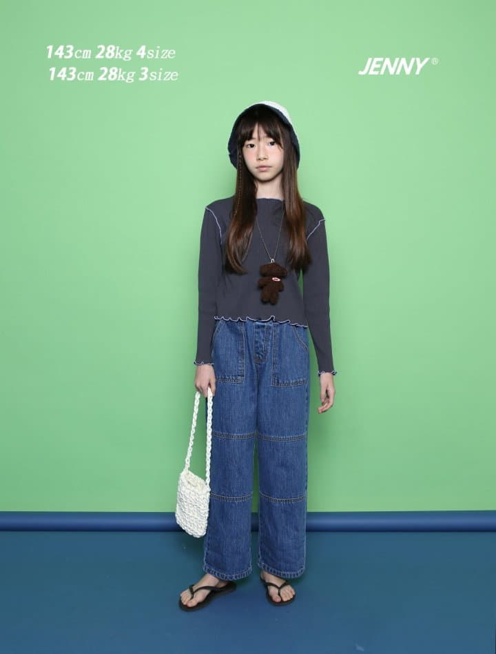 Jenny Basic - Korean Junior Fashion - #prettylittlegirls - K Rib Tee - 7