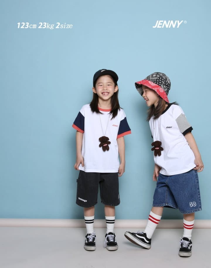 Jenny Basic - Korean Junior Fashion - #stylishchildhood - Color Tee - 10