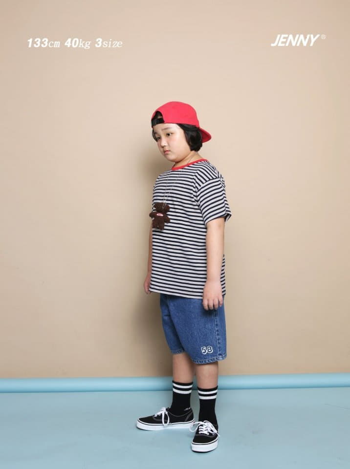 Jenny Basic - Korean Junior Fashion - #stylishchildhood - Multi Stripes Tee - 9