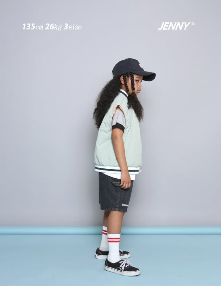 Jenny Basic - Korean Junior Fashion - #todddlerfashion - 58 Half Jeans - 11