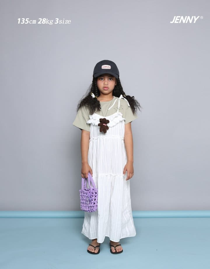 Jenny Basic - Korean Junior Fashion - #todddlerfashion - Ruffle One-piece - 12