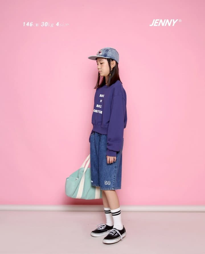 Jenny Basic - Korean Junior Fashion - #toddlerclothing - 58 Half Jeans - 12