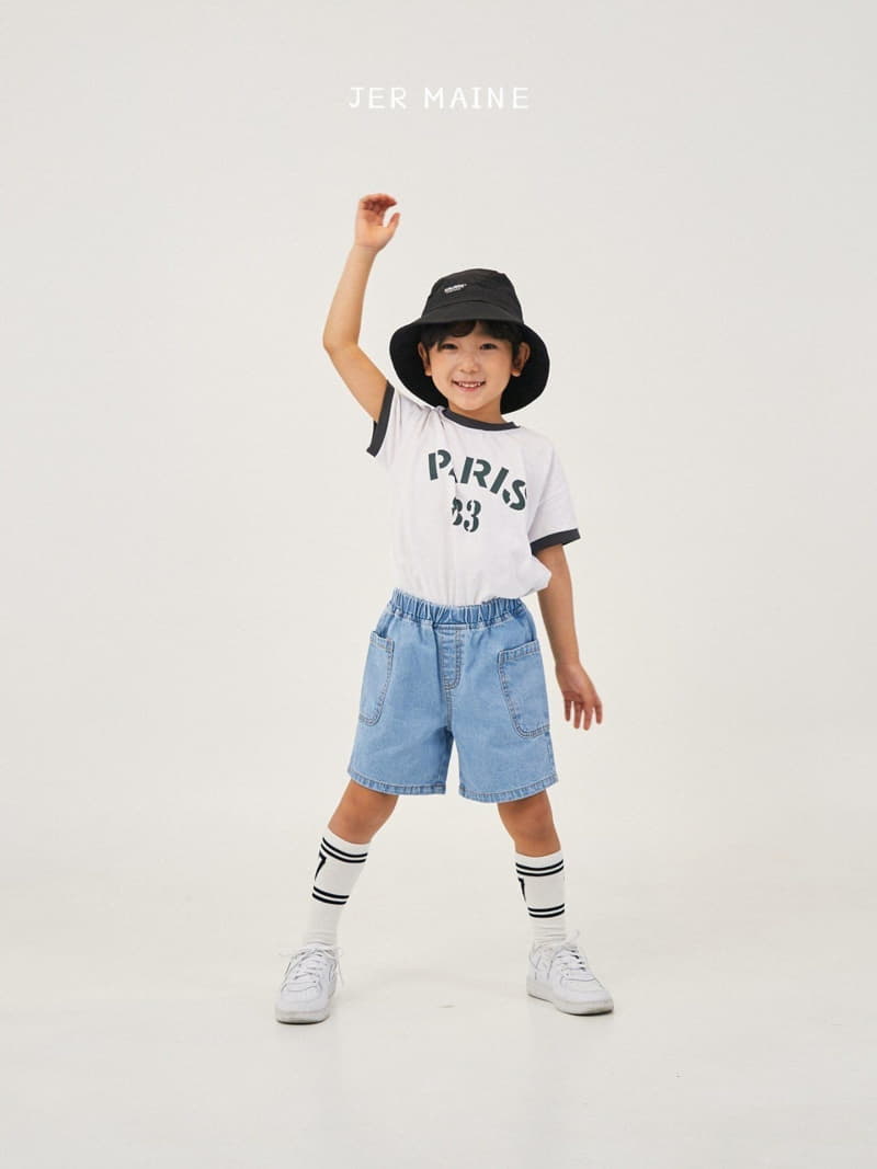 Jermaine - Korean Children Fashion - #Kfashion4kids - Circle Pocket Jeans - 8