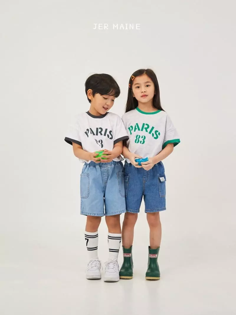 Jermaine - Korean Children Fashion - #Kfashion4kids - Cargo Denim Pants - 12