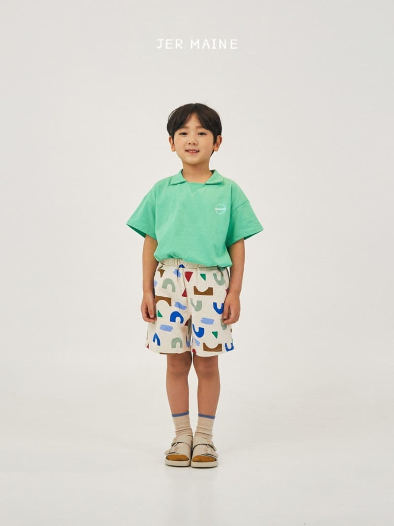 Jermaine - Korean Children Fashion - #Kfashion4kids - Tennis Collar Tee - 10