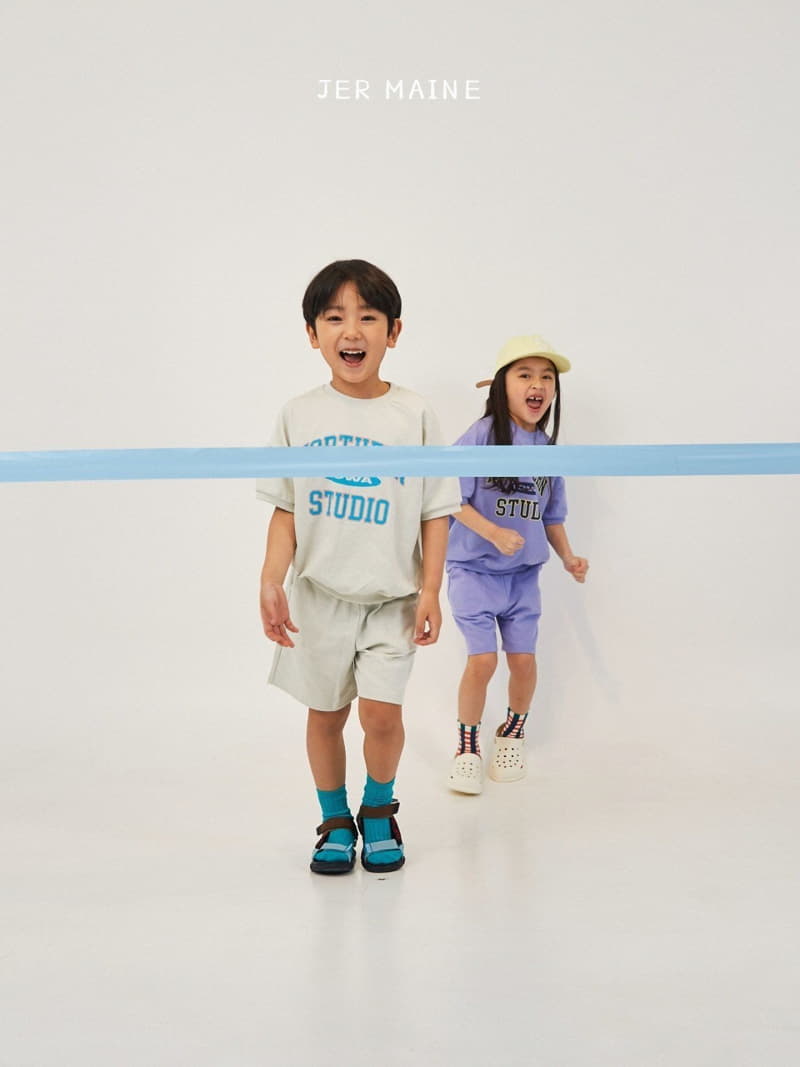 Jermaine - Korean Children Fashion - #childofig - Norden Studio Top Bottom Set - 2