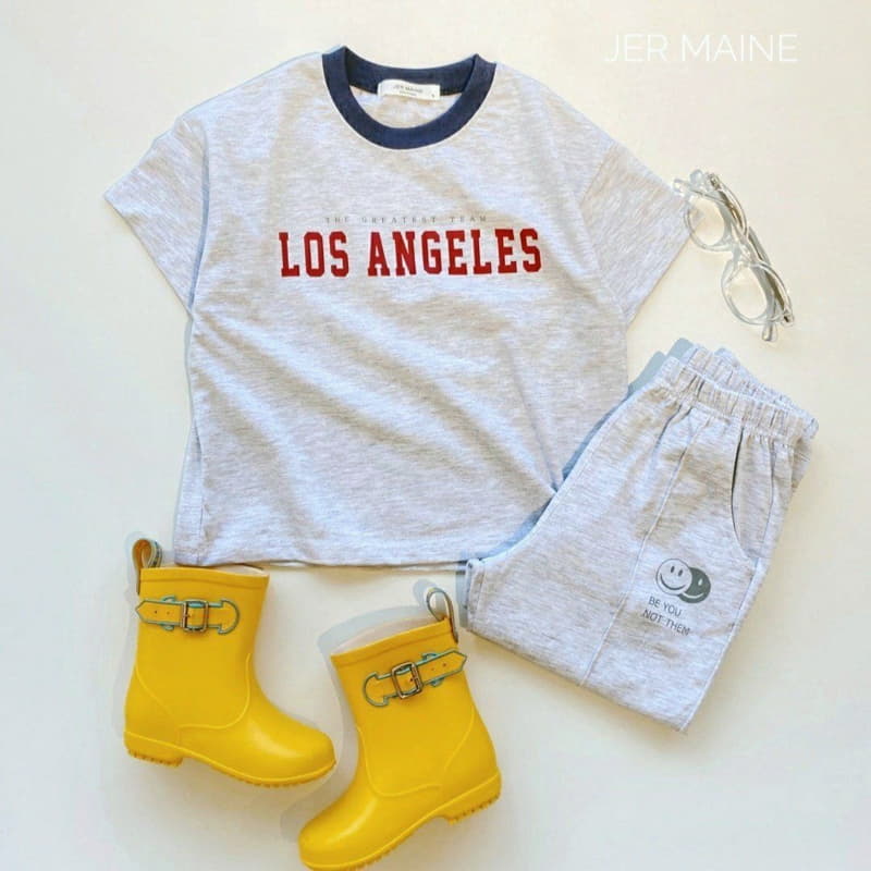 Jermaine - Korean Children Fashion - #childofig - Los Angeles Tee - 11
