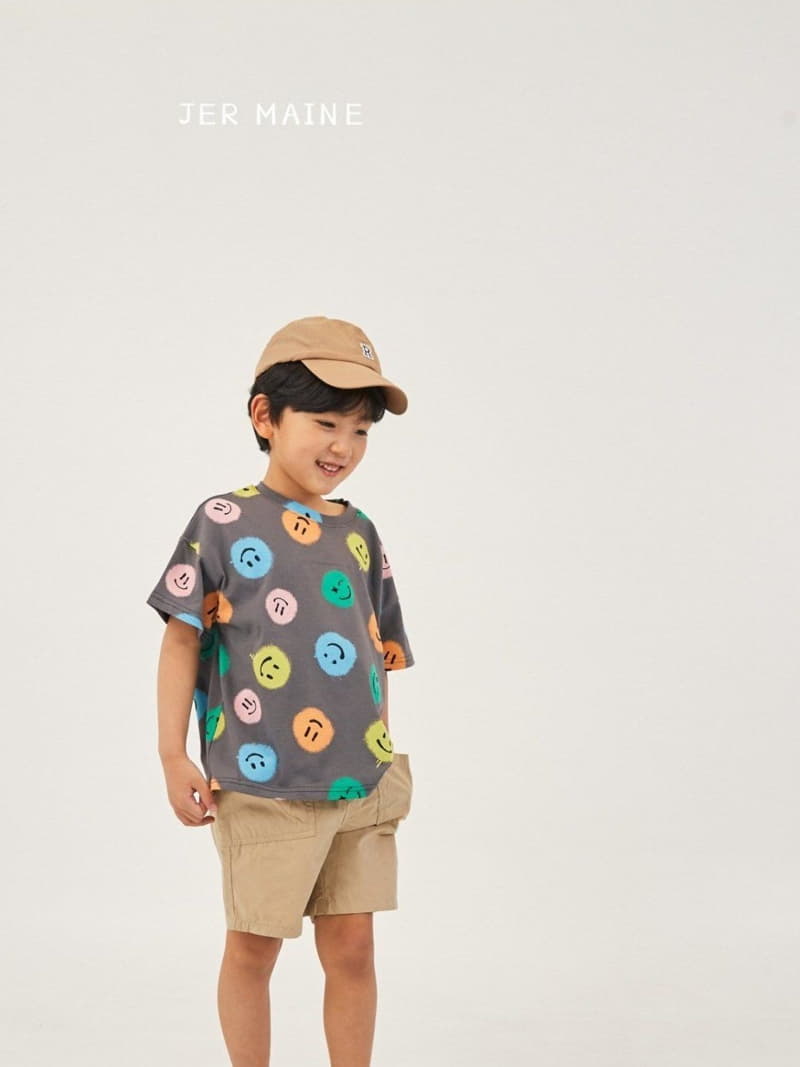 Jermaine - Korean Children Fashion - #childofig - Smile Color Tee - 9