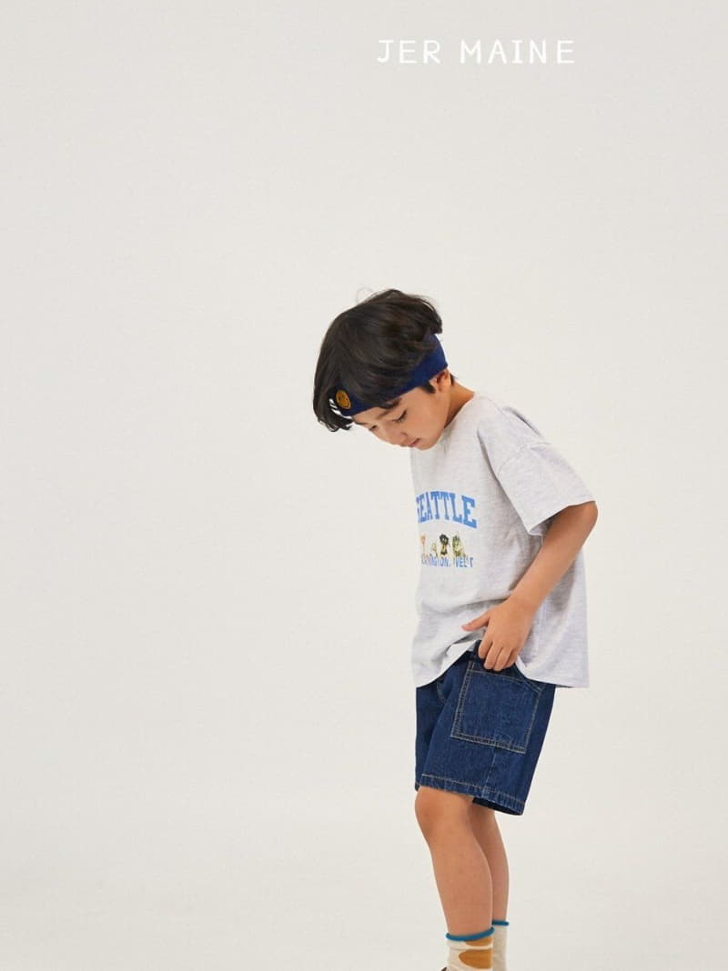 Jermaine - Korean Children Fashion - #childofig - Cargo Denim Pants - 3