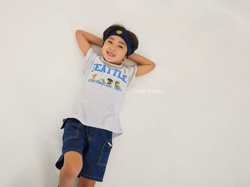 Jermaine - Korean Children Fashion - #childofig - Cargo Denim Pants - 4