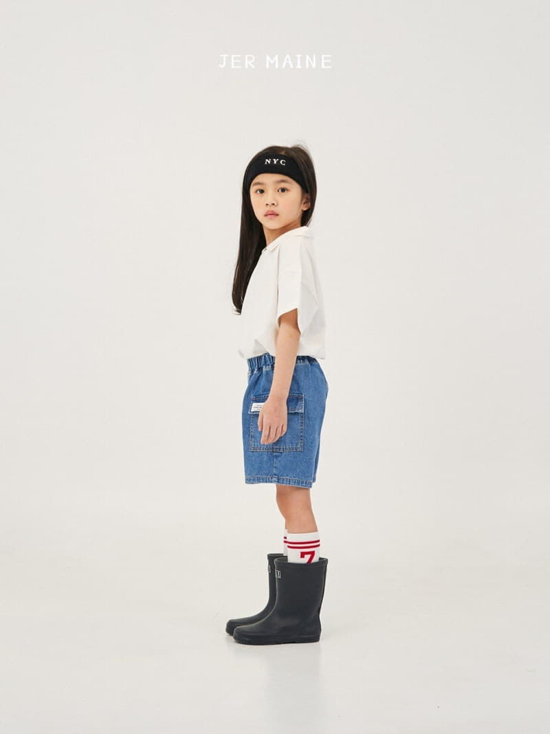Jermaine - Korean Children Fashion - #childofig - Tennis Collar Tee - 2