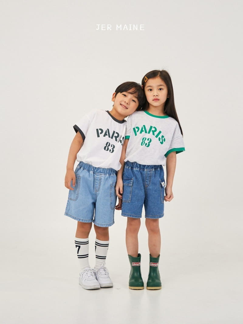 Jermaine - Korean Children Fashion - #childofig - Paris Color Tee