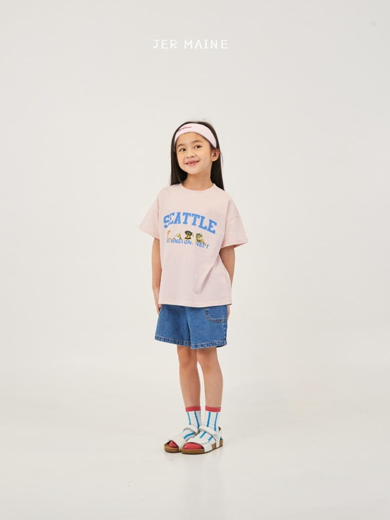 Jermaine - Korean Children Fashion - #childrensboutique - Circle Pocket Jeans