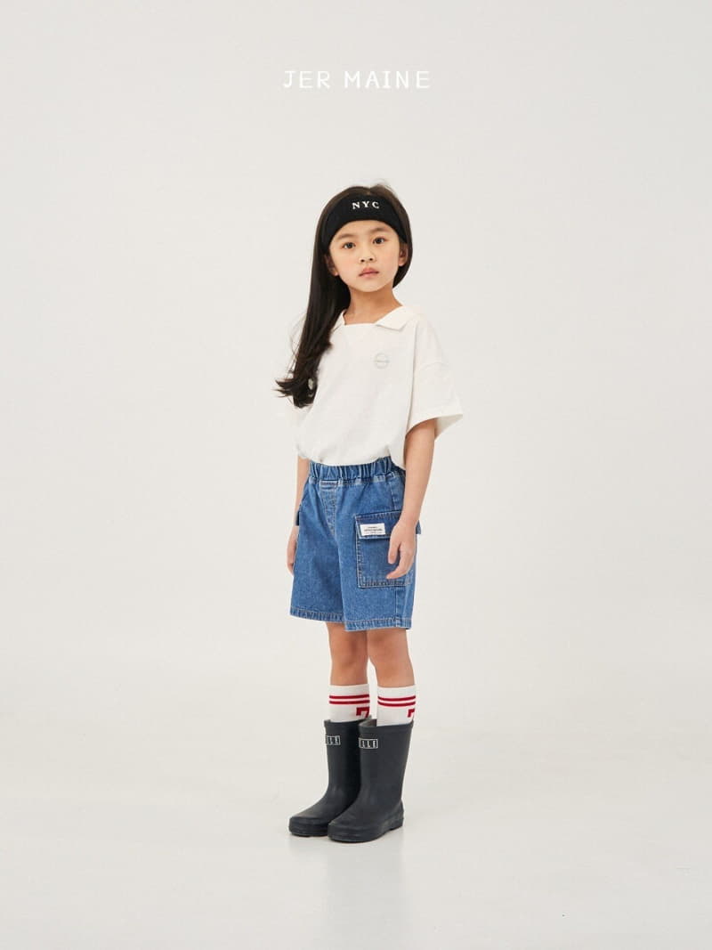 Jermaine - Korean Children Fashion - #childrensboutique - Tennis Collar Tee - 3