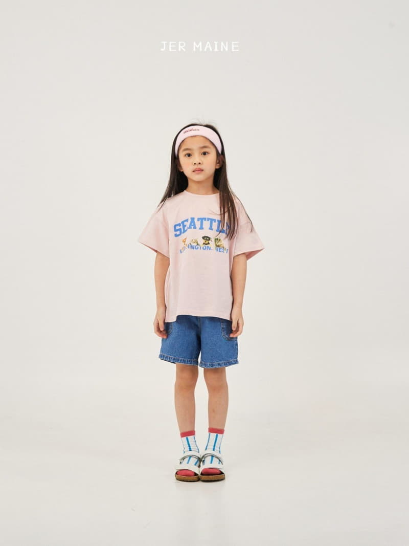 Jermaine - Korean Children Fashion - #designkidswear - Circle Pocket Jeans - 2