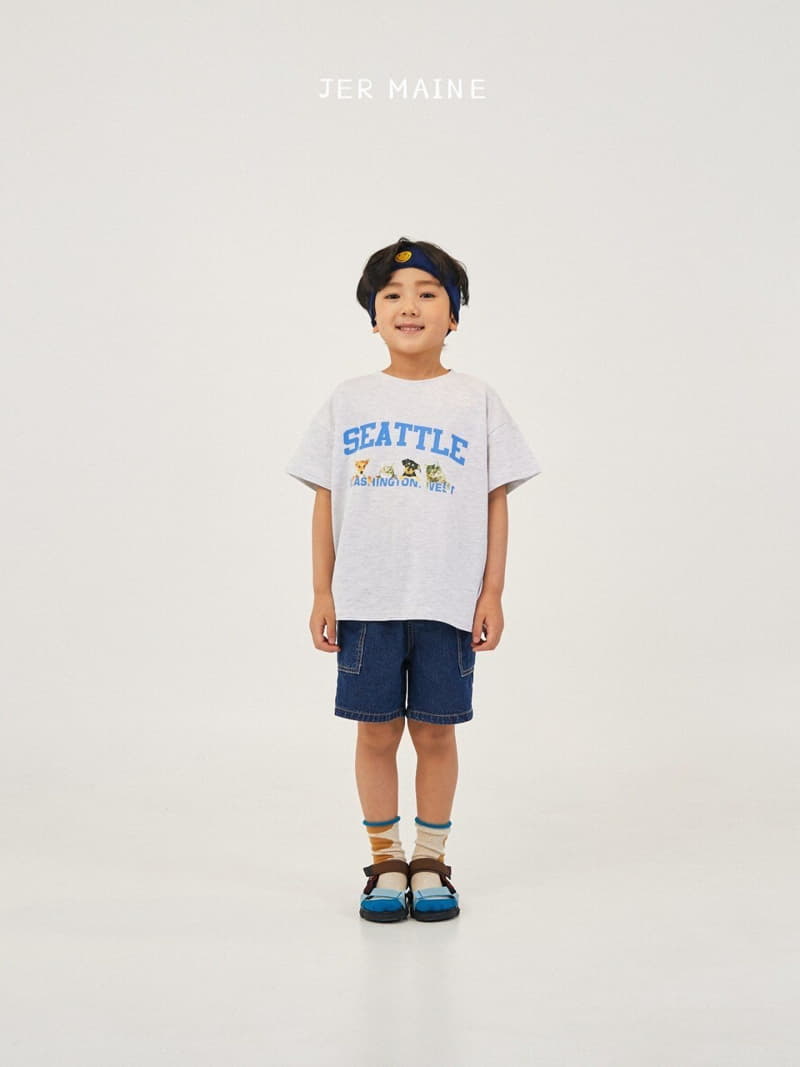 Jermaine - Korean Children Fashion - #designkidswear - Srattle Animal Tee - 10